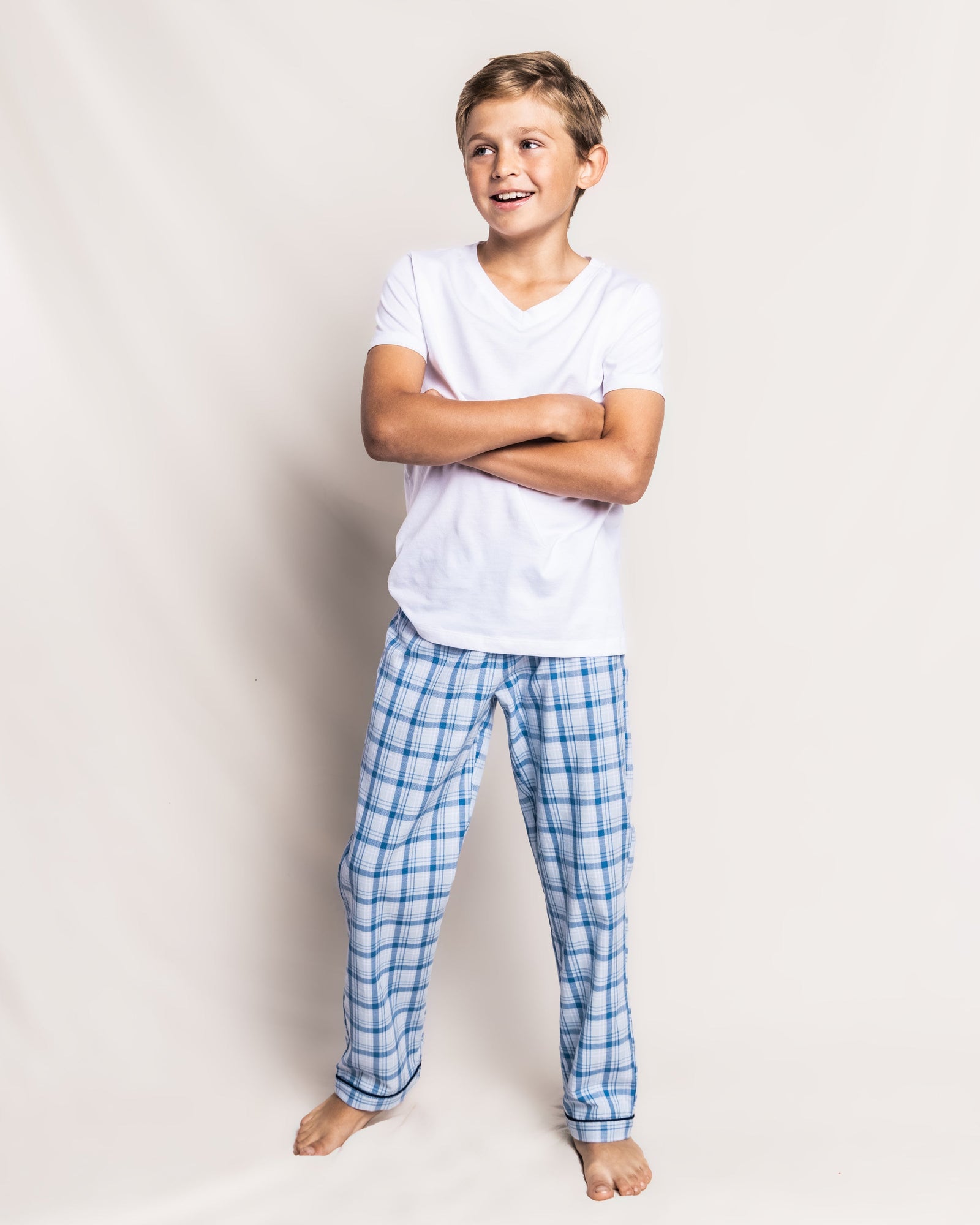 Kid's Twill Pajama Pants | Seafarer Tartan