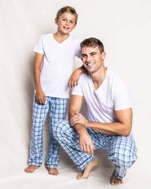 Kid's Twill Pajama Pants | Seafarer Tartan