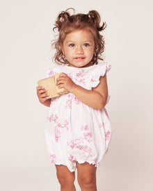 Floral Ruffled Romper | English Rose