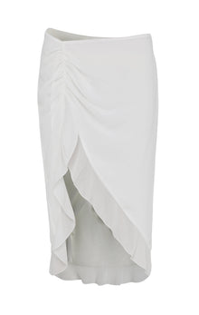 Serene Midi Skirt | White