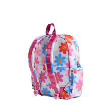 state bags kane kids backpack recycled polyester canvas daisies back view click to zoom