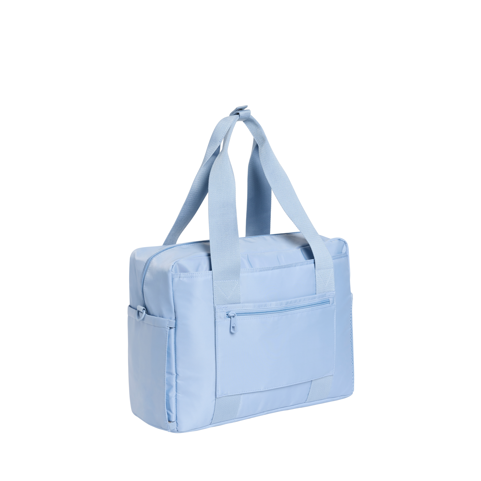 STATE Bags Jordan Diaper Tote Nylon Ice Blue Back View Click to Zoom