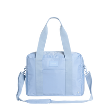 STATE Bags Jordan Diaper Tote Nylon Ice Blue Front View Click to Zoom