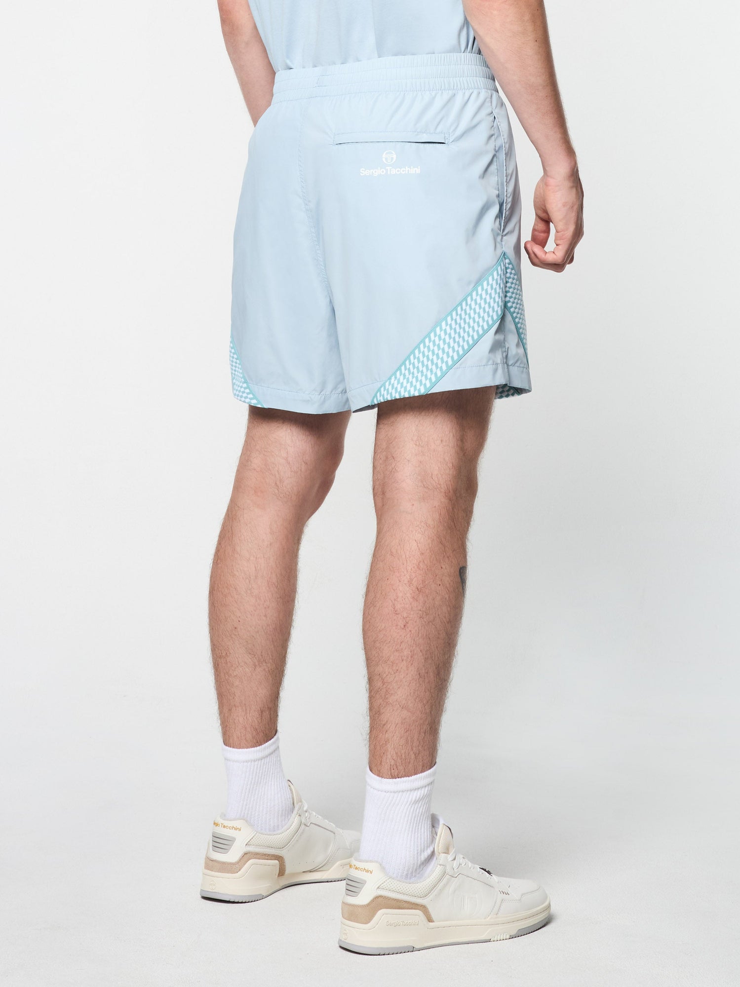 Men | Dama Track Short | Celestial Blue