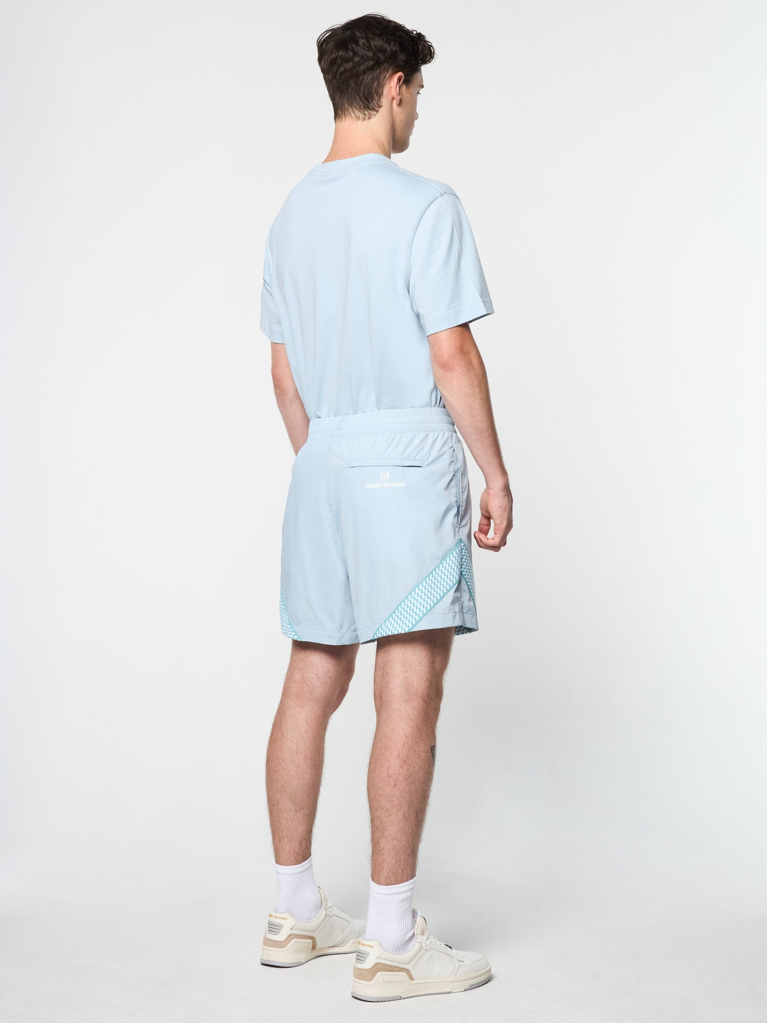 Men | Dama Track Short | Celestial Blue
