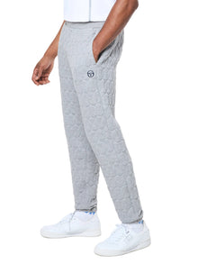 Men | Aversa Quilted Sweatpant | Light Heather Grey
