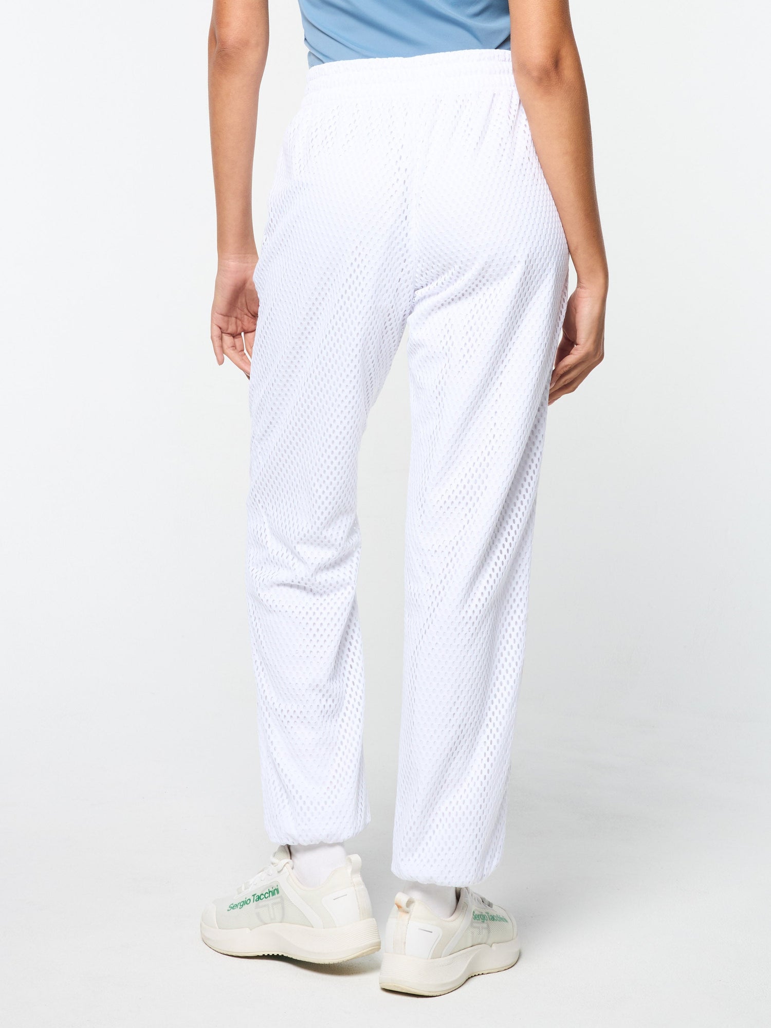 Women | Adria Mesh Track Pant | Brilliant White