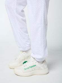 Women | Adria Mesh Track Pant | Brilliant White