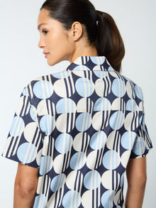 Women | Brikette Cabana Shirt | Maritime Blue