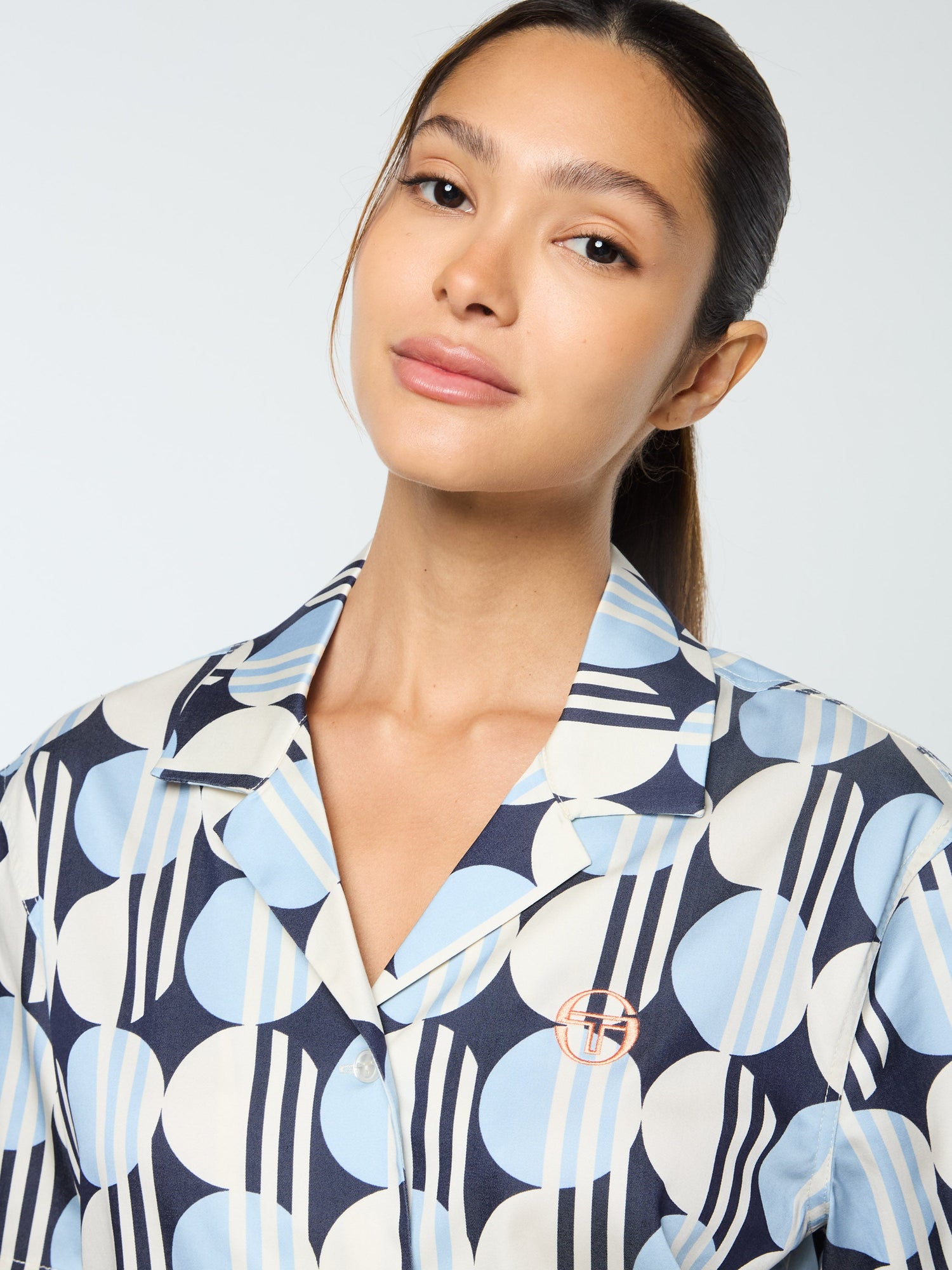 Women | Brikette Cabana Shirt | Maritime Blue