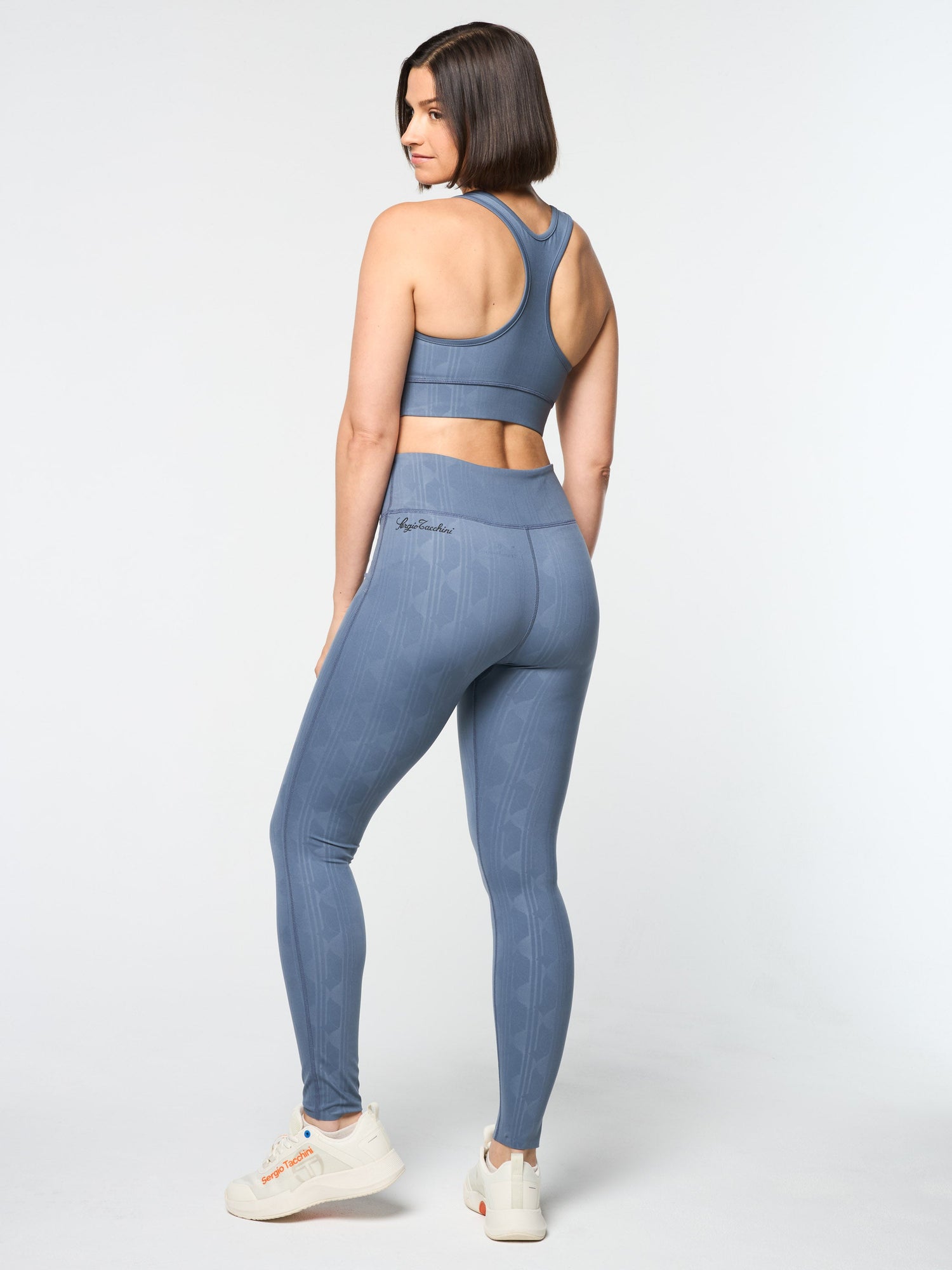 Women | Viano Printed Sports Bra | Grisaille