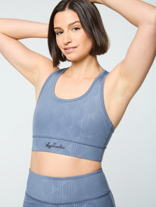Women | Viano Printed Sports Bra | Grisaille