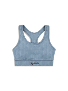 Women | Viano Printed Sports Bra | Grisaille