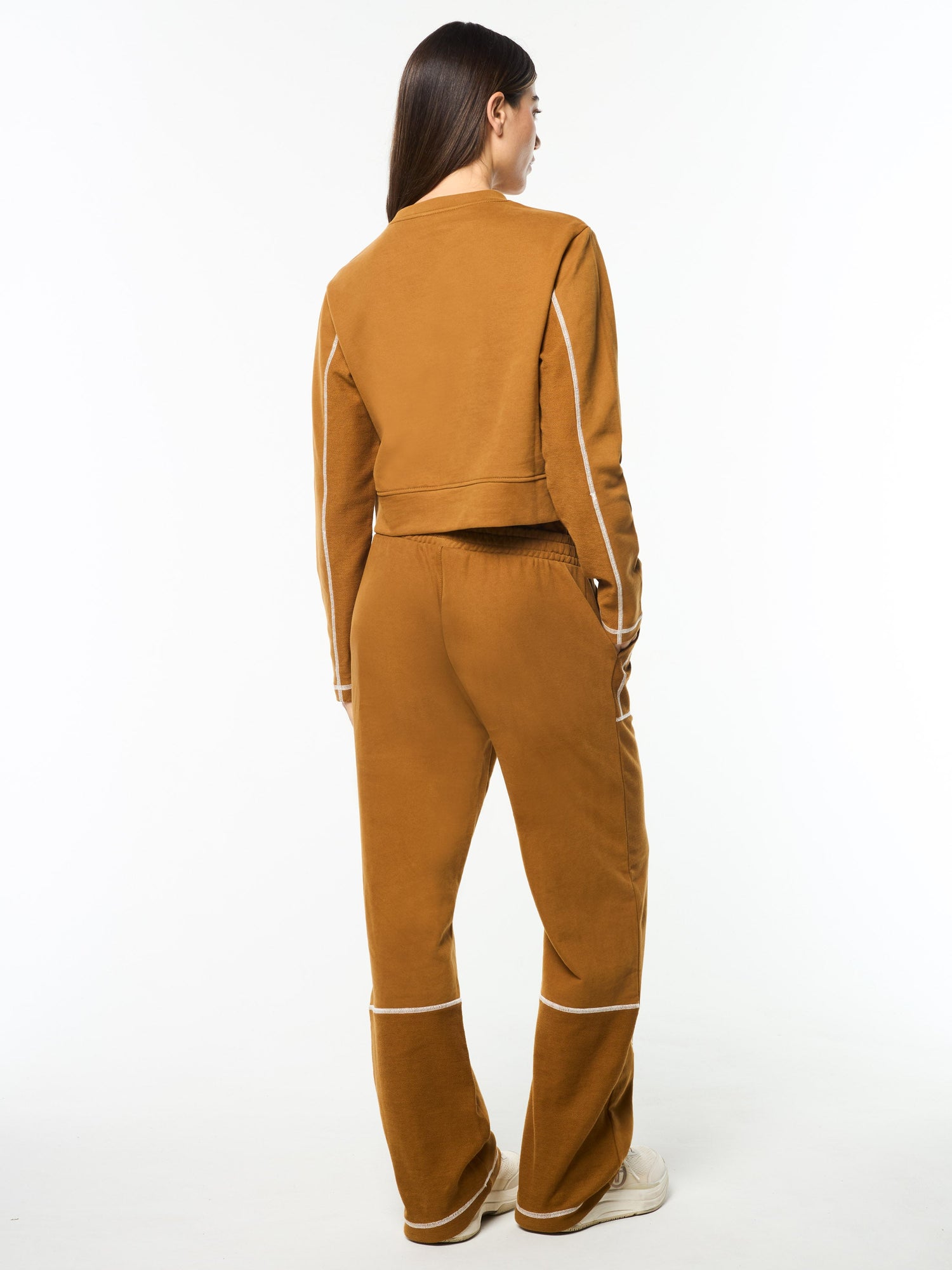 Women | Greta Sweatpant | Bronze Brown