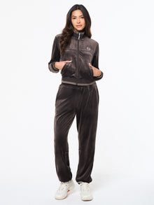 Women | Leta Velour Pant | Mulch
