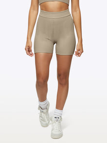 Womens | Coreflex Form-Fitting Bike Short | Stone
