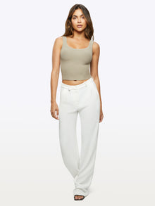 Womens | Coreflex Form-Fitting Tank | Stone