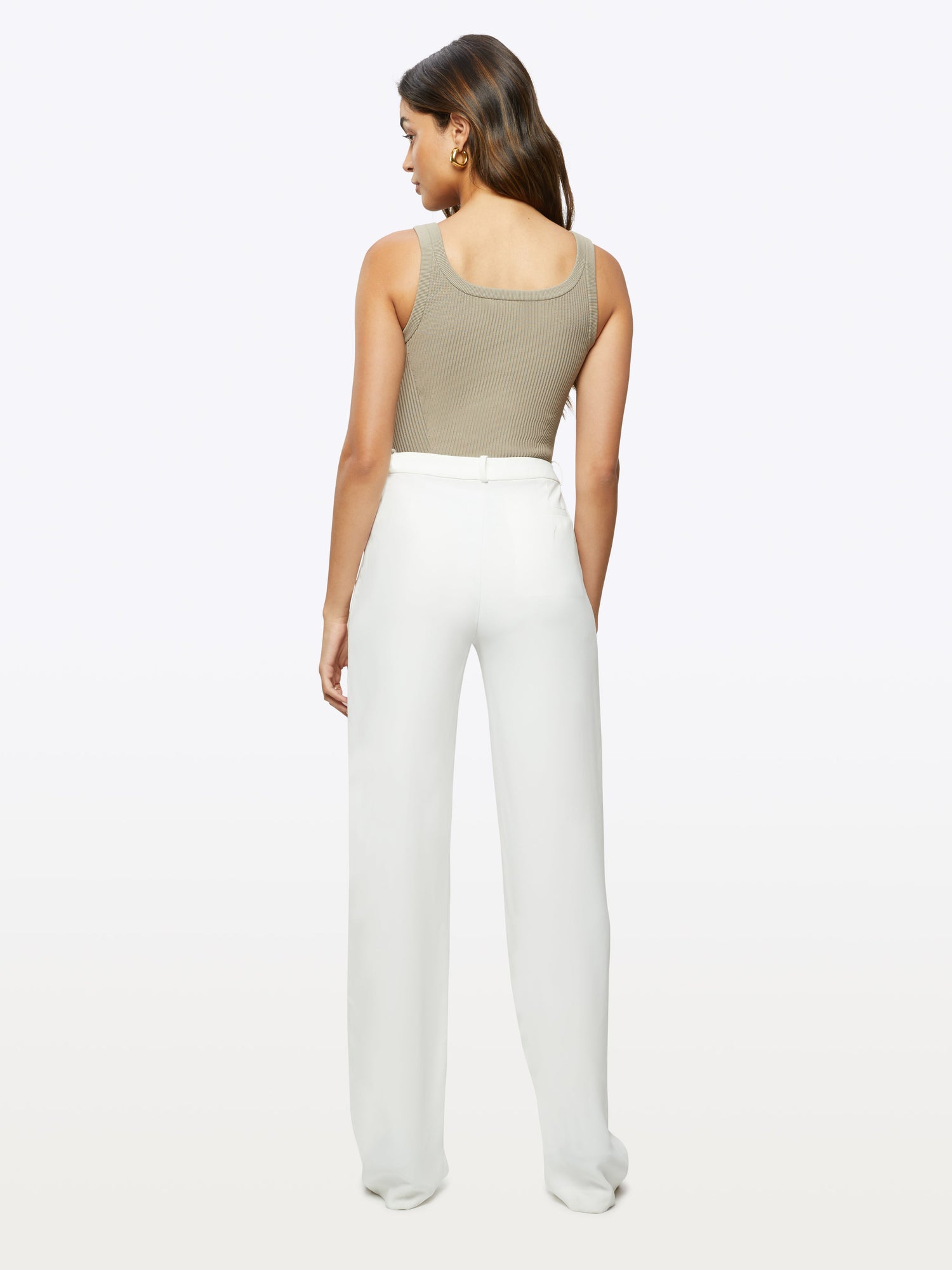 Womens | Coreflex Form-Fitting Tank | Stone