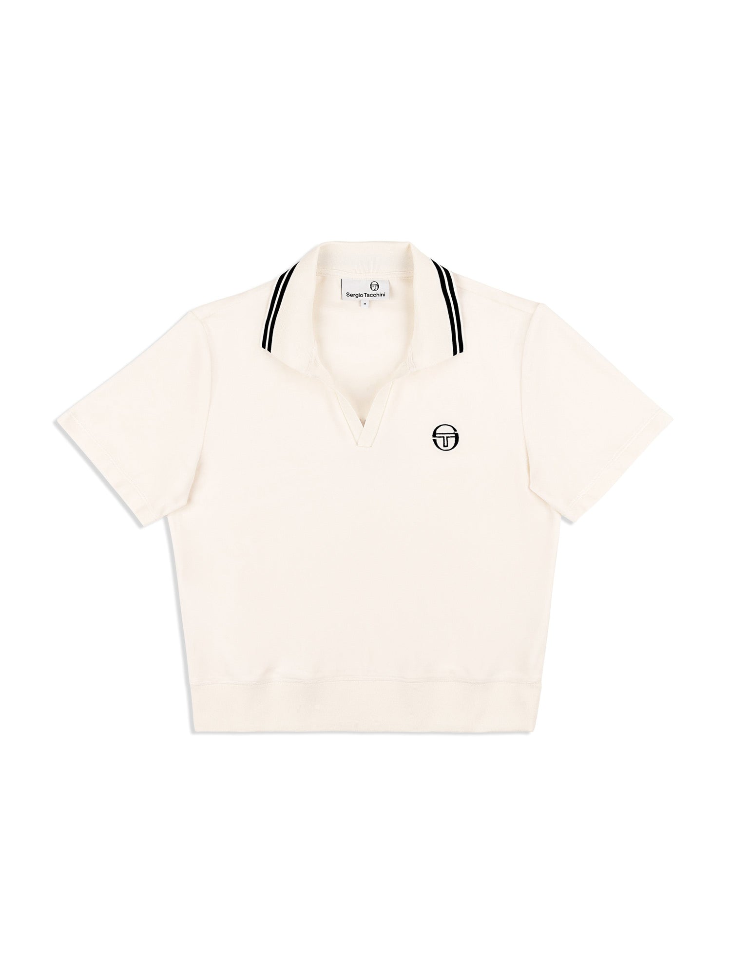 Women | Atri Velour Polo | Gardenia