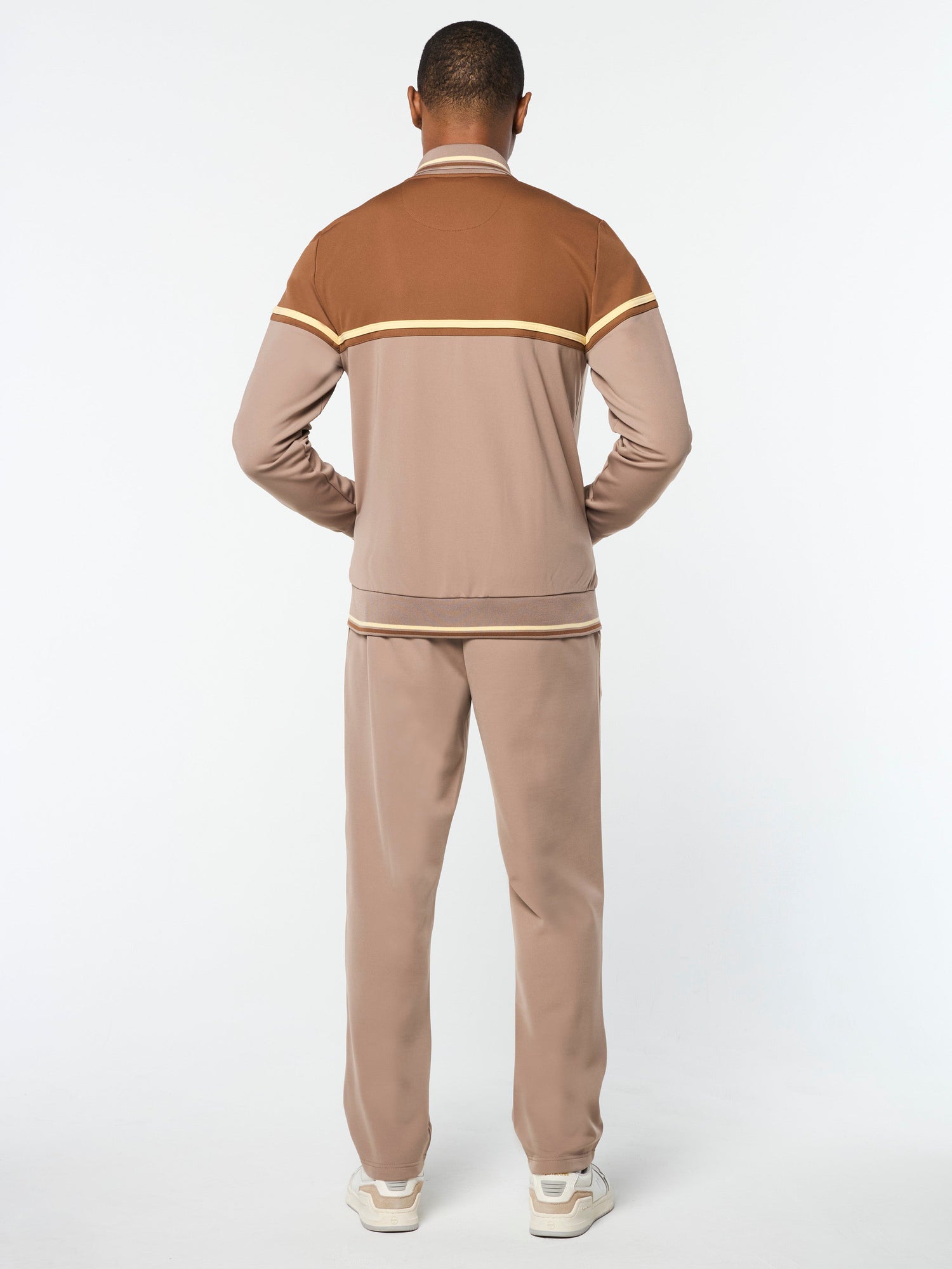 Men | Olmi Track Jacket | Taupe Grey