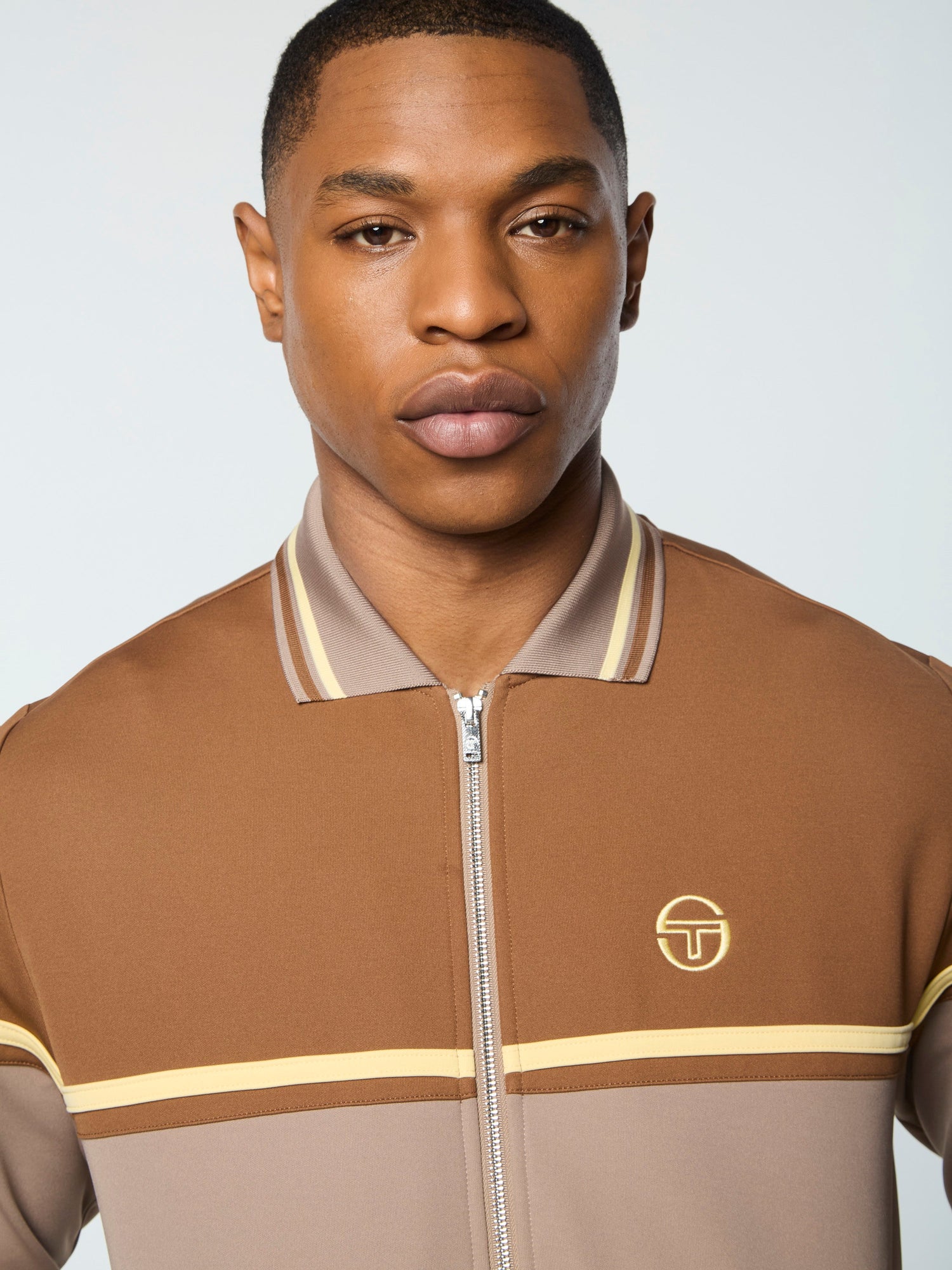 Men | Olmi Track Jacket | Taupe Grey