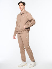 Men | Ettore Track Jacket | Taupe Grey