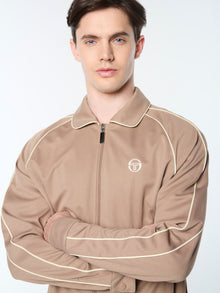 Men | Ettore Track Jacket | Taupe Grey