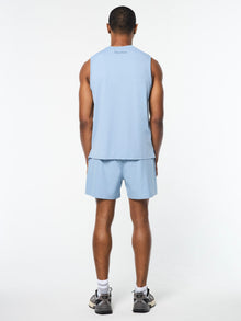 Men | Elio Performance Tank | Faded Denim