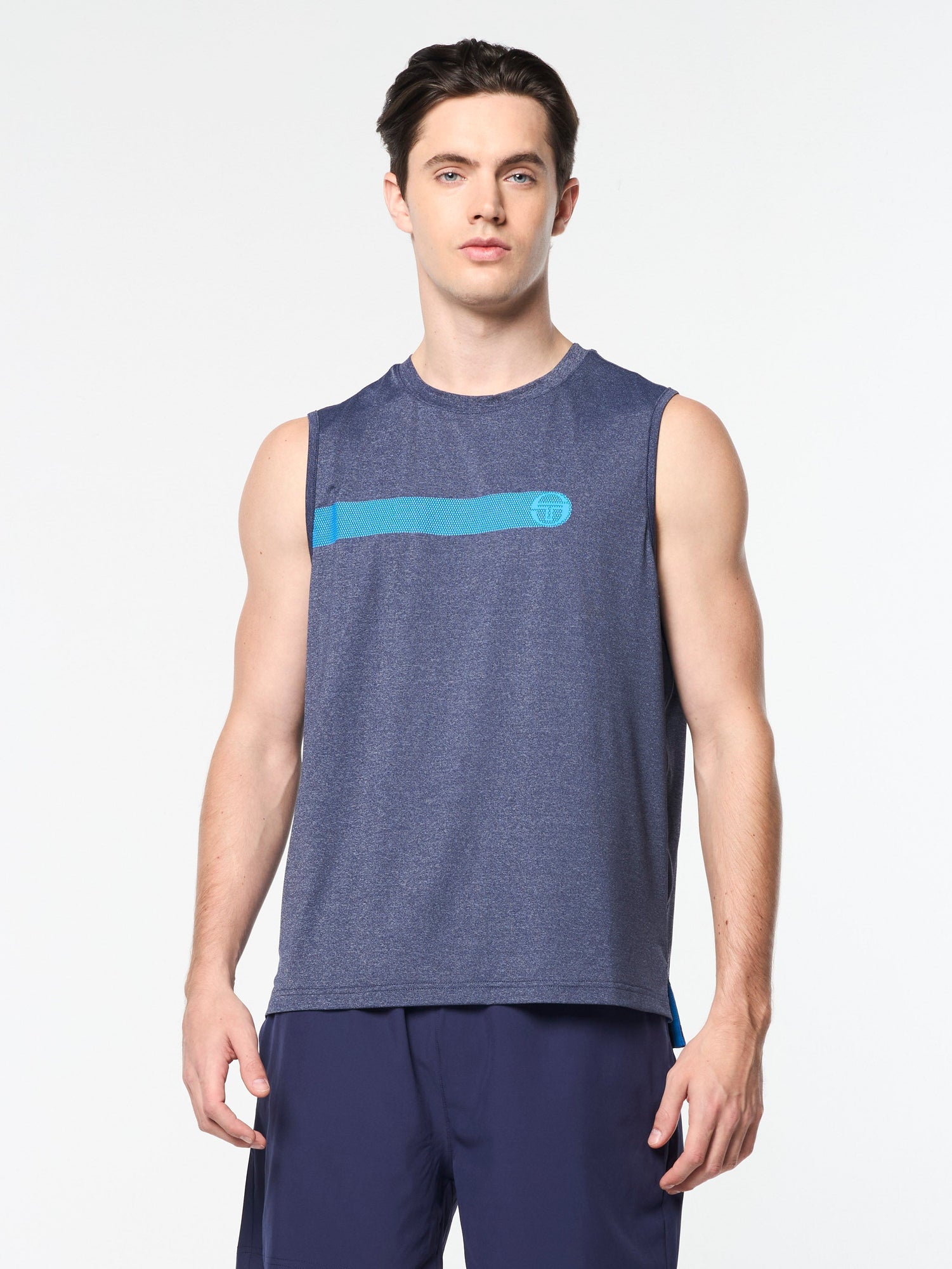 Men | Elio Performance Tank | Eclipse