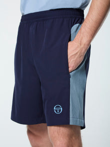 Men | Elio Performance Short | Maritime Blue
