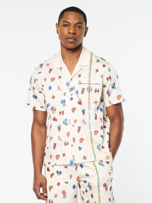 Men | Tosca Cabana Shirt | Gardenia