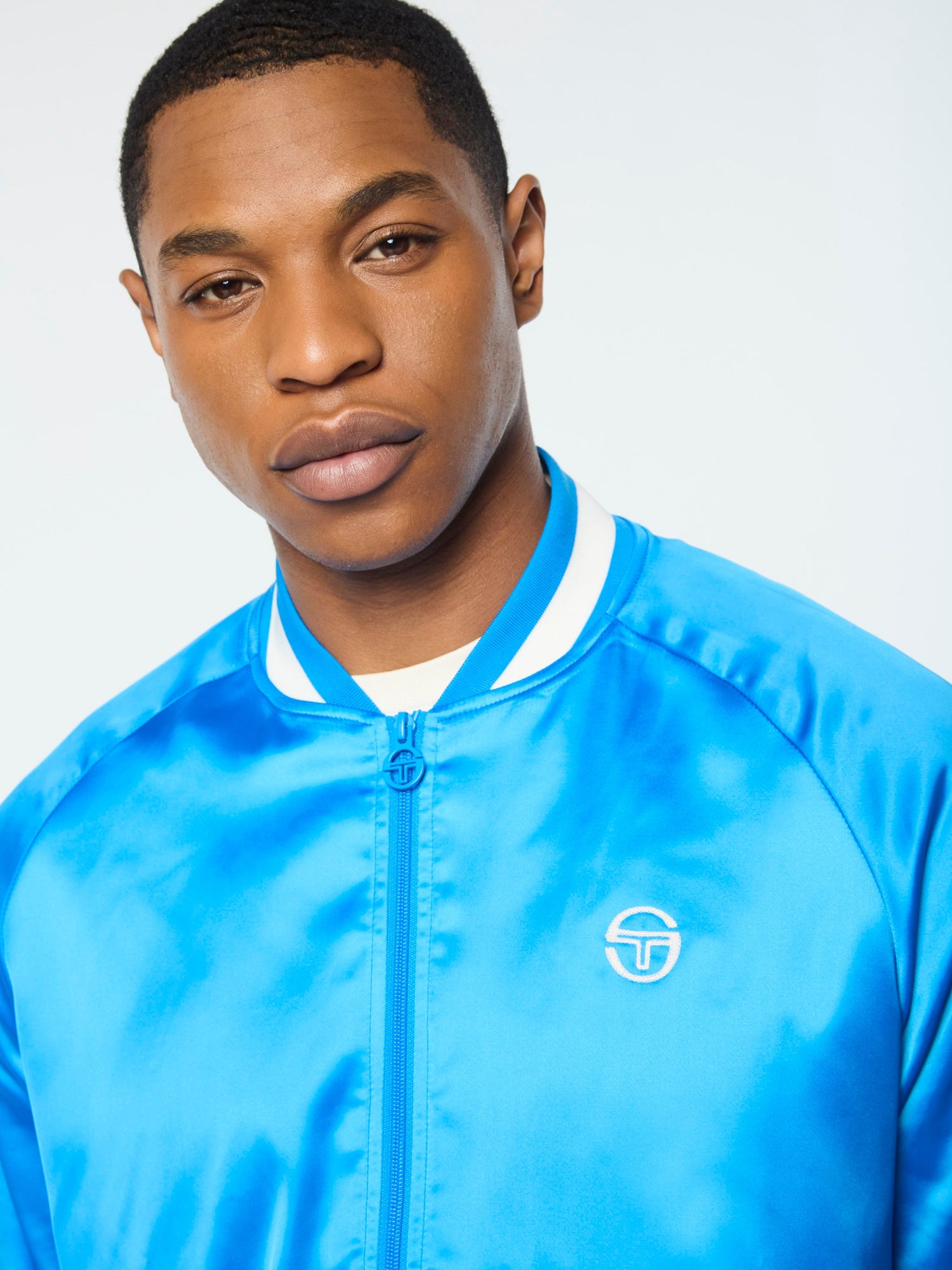 Men | Tosca Varsity Jacket | French Blue