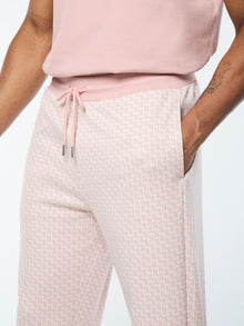 Men | Paolo Knit Track Pant | Pale Mauve