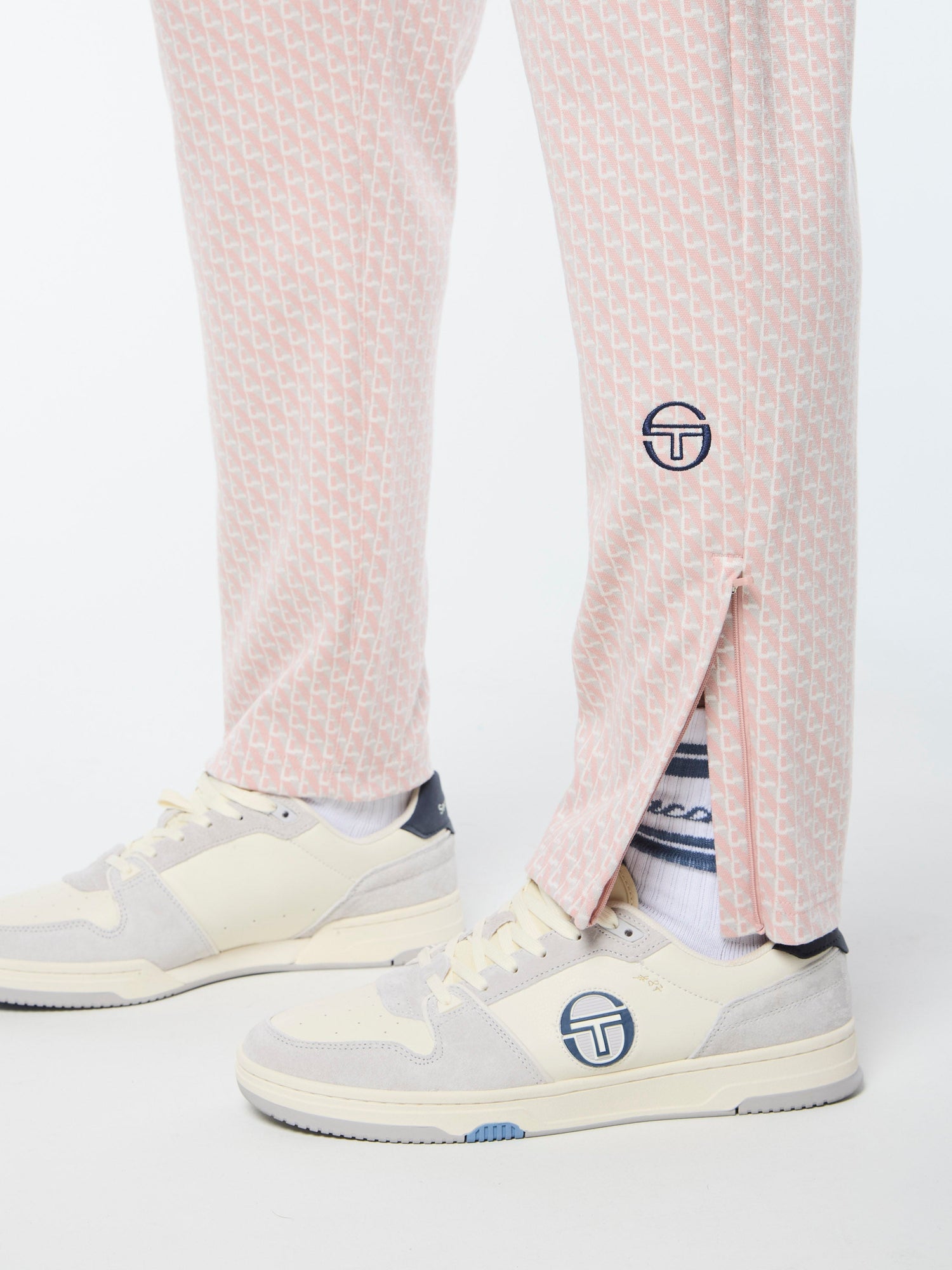 Men | Paolo Knit Track Pant | Pale Mauve