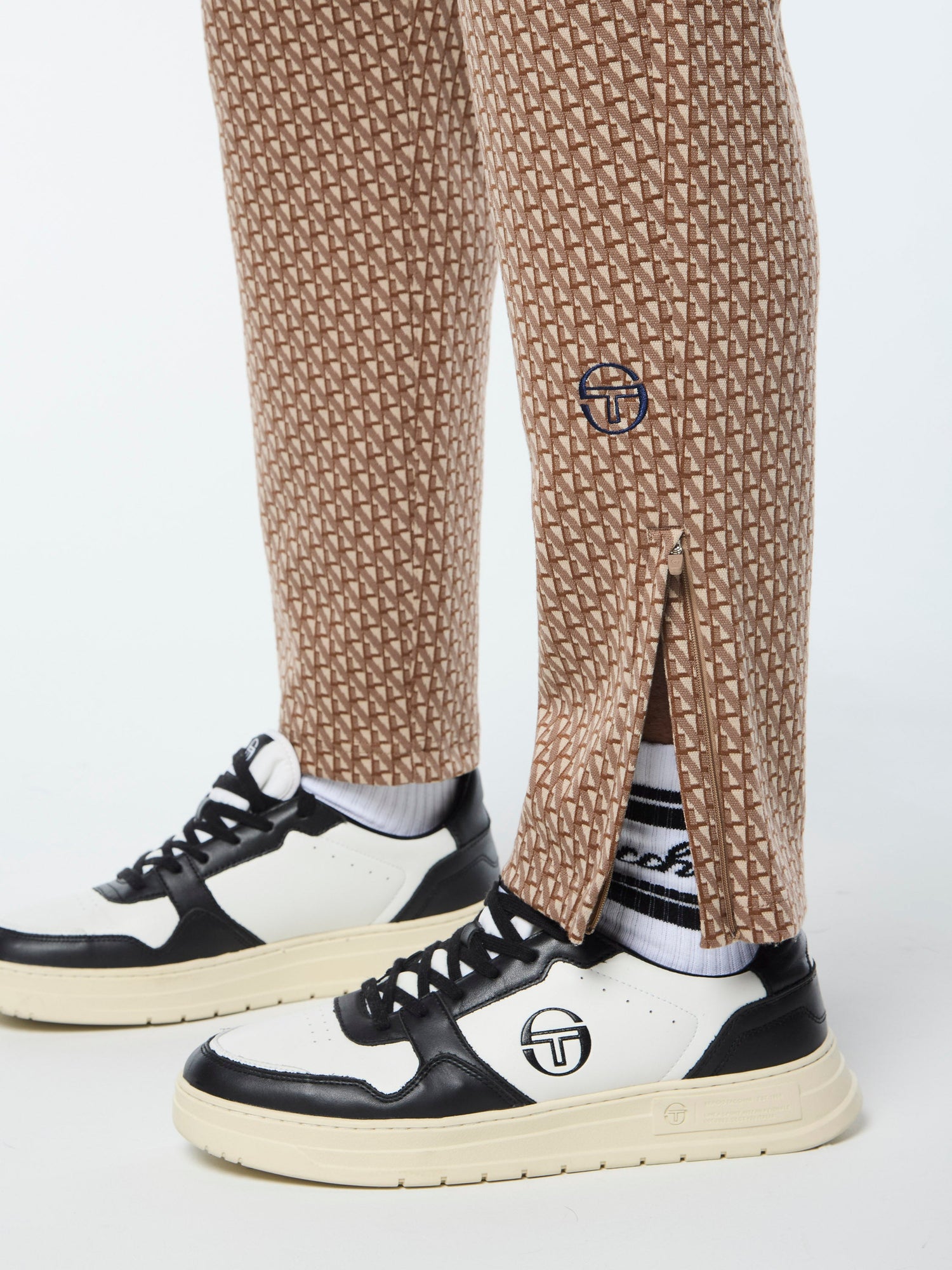 Men | Paolo Knit Track Pant | Taupe Grey