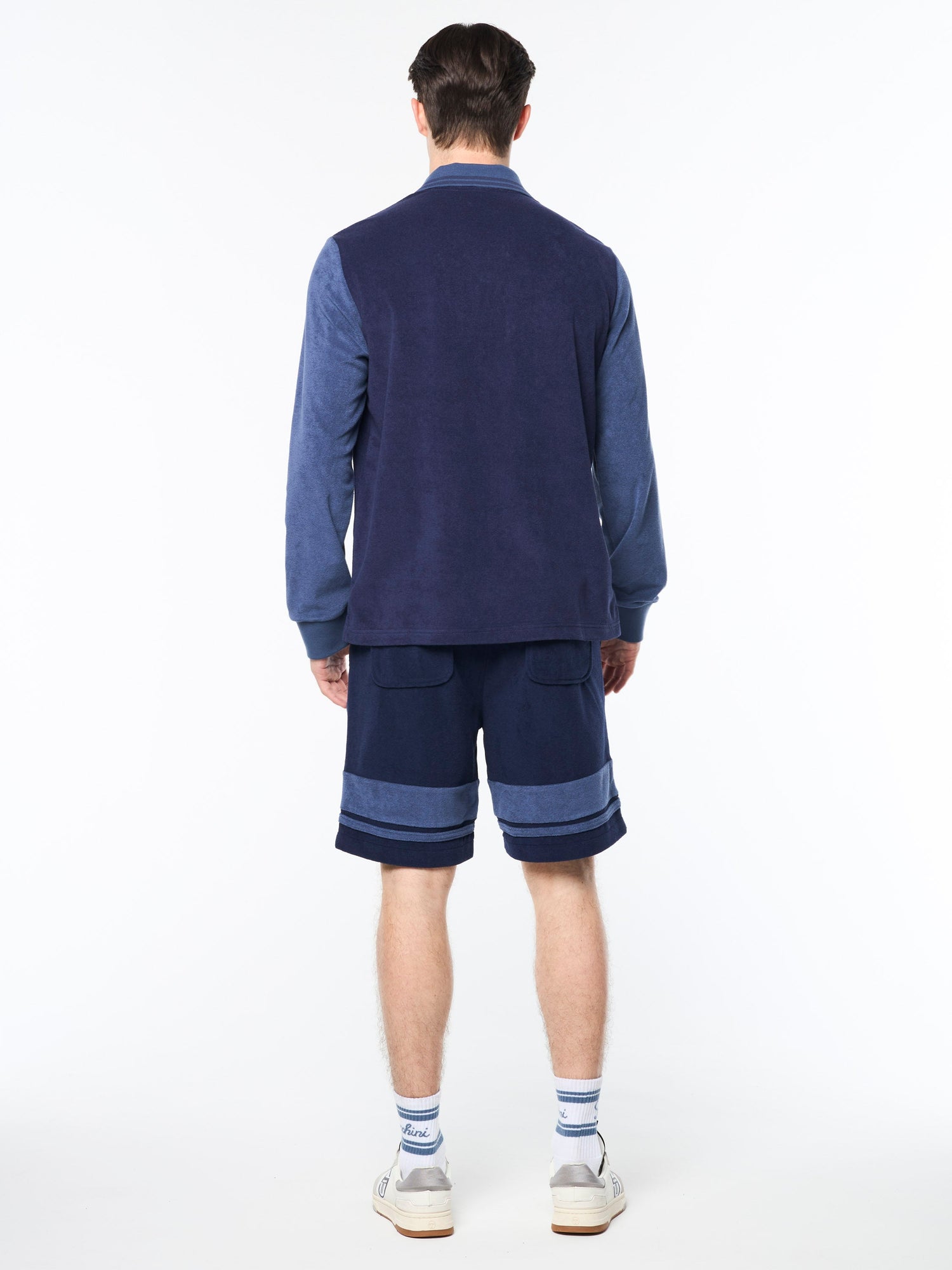 Men | Alvar Long Sleeve Polo | Eclipse