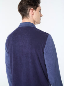 Men | Alvar Long Sleeve Polo | Eclipse