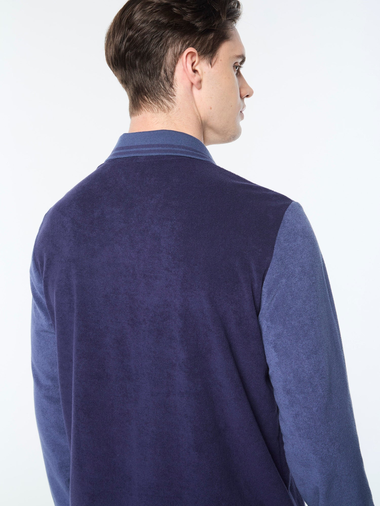 Men | Alvar Long Sleeve Polo | Eclipse