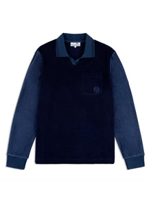 Men | Alvar Long Sleeve Polo | Eclipse