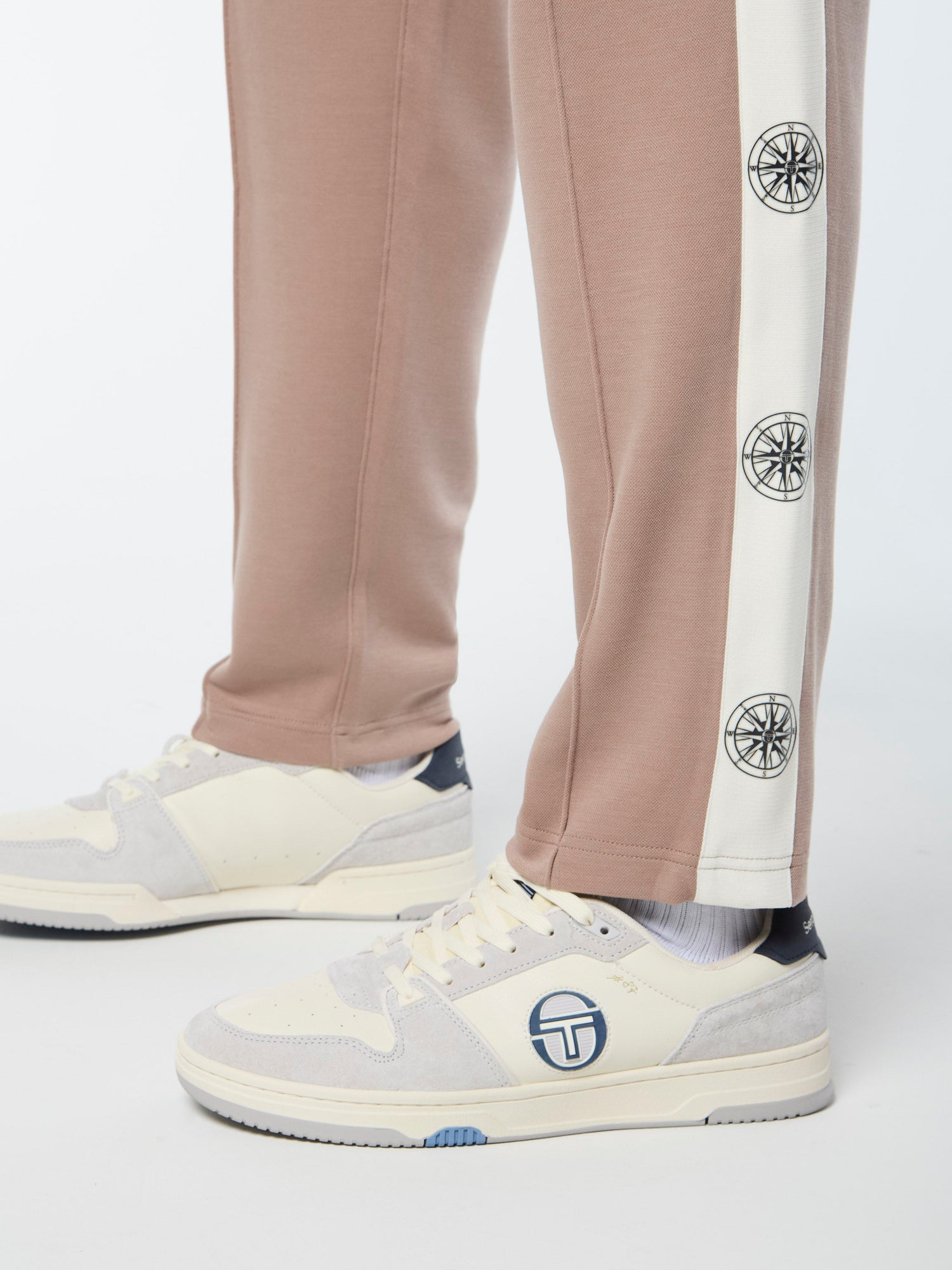 Men | Bussola Track Pant | Taupe Grey