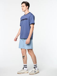 Men | Leo T-Shirt | Blue Indigo