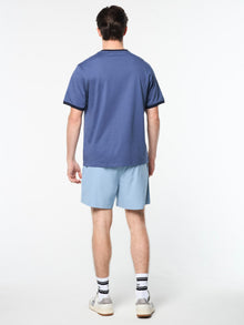 Men | Leo T-Shirt | Blue Indigo