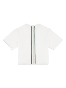 Women | Adele Velour T-Shirt | Gardenia