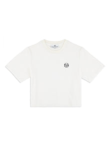 Women | Adele Velour T-Shirt | Gardenia
