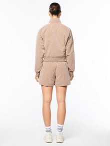 Women | Pippa Track Jacket | Taupe Grey