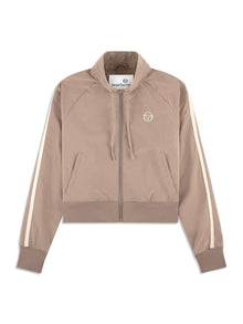 Women | Pippa Track Jacket | Taupe Grey