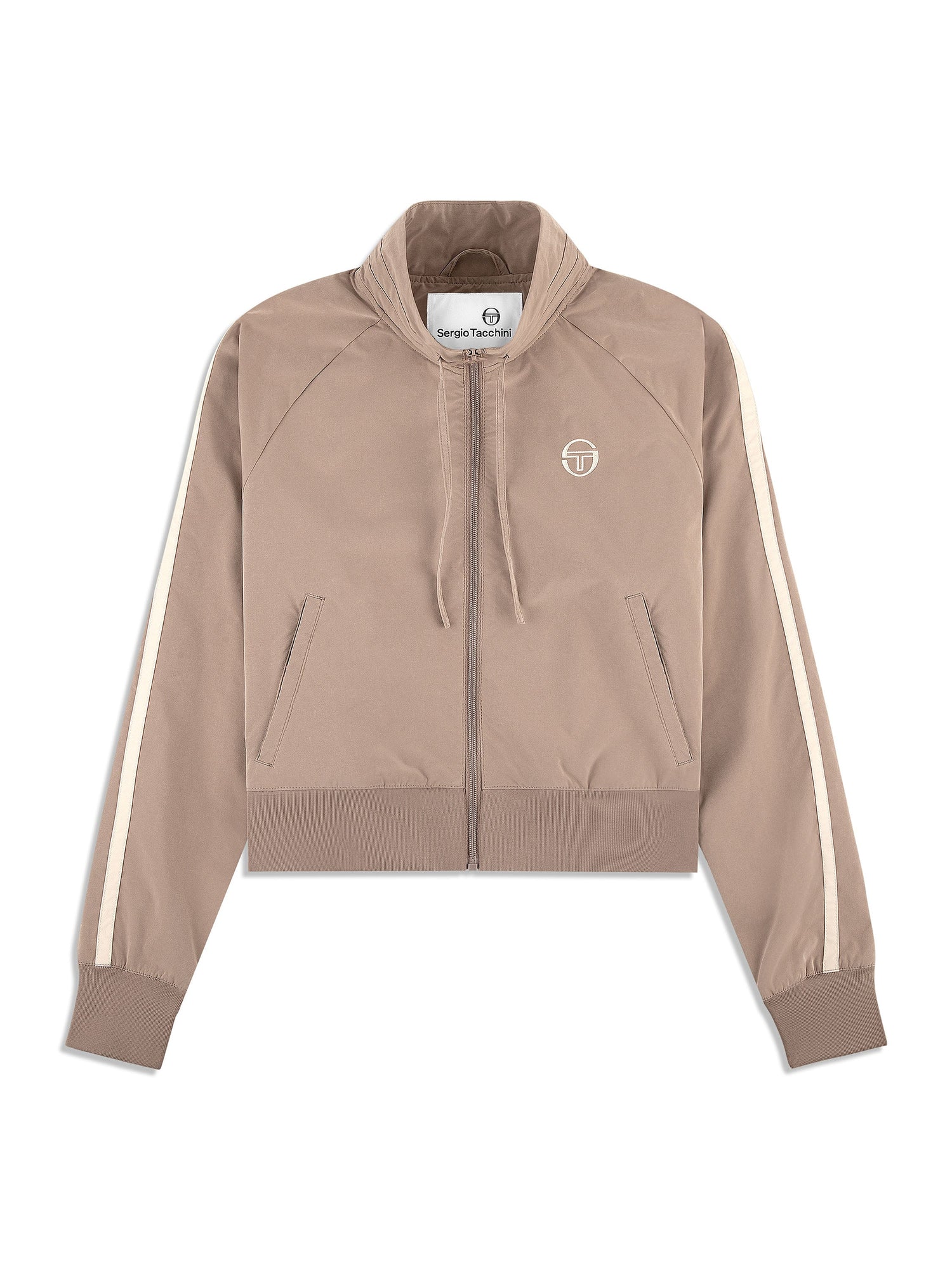 Women | Pippa Track Jacket | Taupe Grey