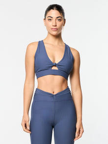 Women | Giulia Sports Bra | Blue Indigo