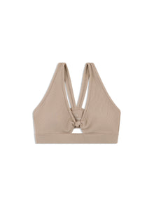 Women | Giulia Sports Bra | Taupe Grey