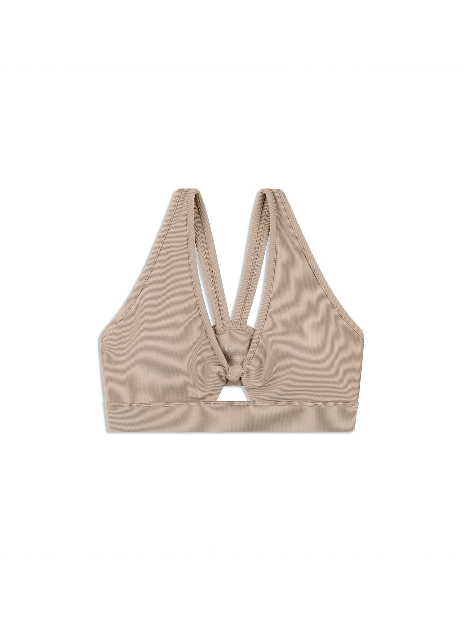 Women | Giulia Sports Bra | Taupe Grey